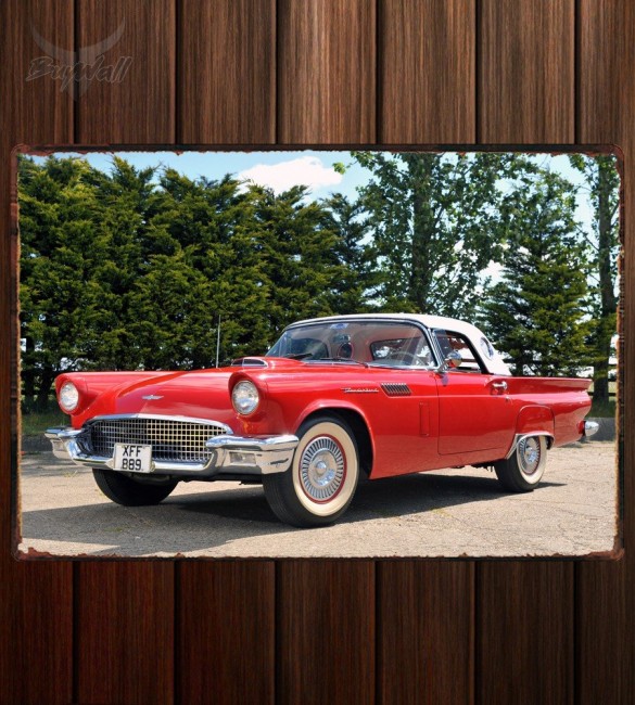 Металлическая табличка Ford Thunderbird 312 Металлическая табличка Ford Thunderbird 312